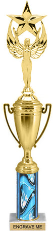 Cup Trophy on Marble Base - 15 inch [T15CF]
