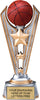 Basketball Triple-Star Victory Resin Trophy [RMV8-BK]