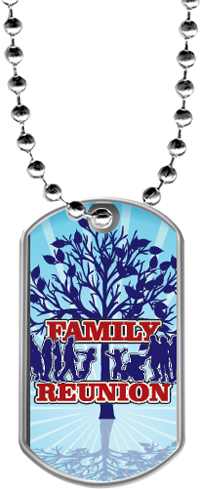 Family Reunion Dog Tags [DTLAM2-FAM]