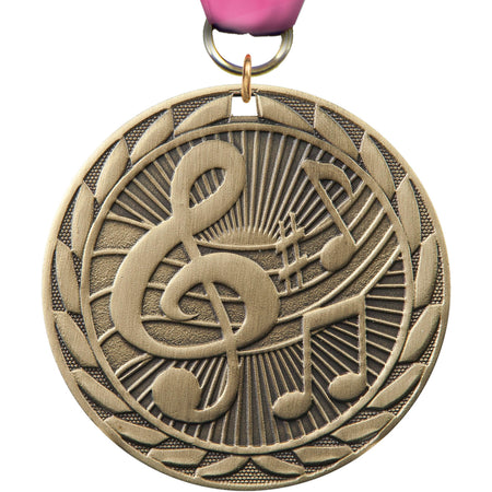 2" Music FE Iron Medal [MCFE-MC]