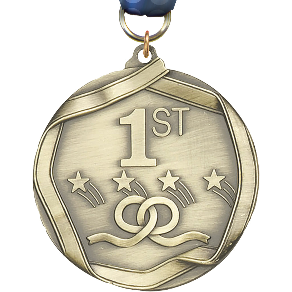 1st Place Banner Edge Medal [M2RE-1ST]