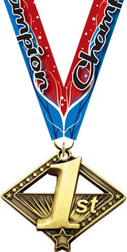 1st Place Diamond Star Medal [MDS2-1ST]
