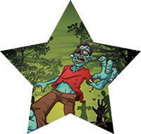 Halloween - Zombie Brains! Star Insert [ST-3681]