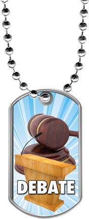 Debate Dog Tags [DTLAM2-DBT]