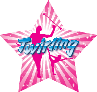 Baton Twirling Star Insert [ST-3801]