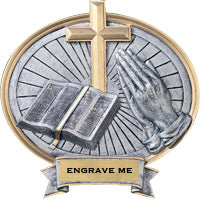 Religion (Cross) Sport Legend Ovals [SLO8-RN]