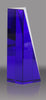 Blue Crystal Goldwell Award - 6 inch [CGW6-BLU-X]