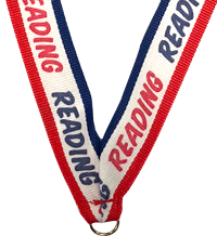 7/8 x 30 in. Reading Neck Ribbon [NKRB-4067]