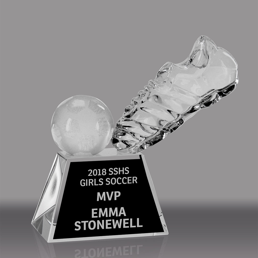 Crystal Optical Prism Soccer Awards