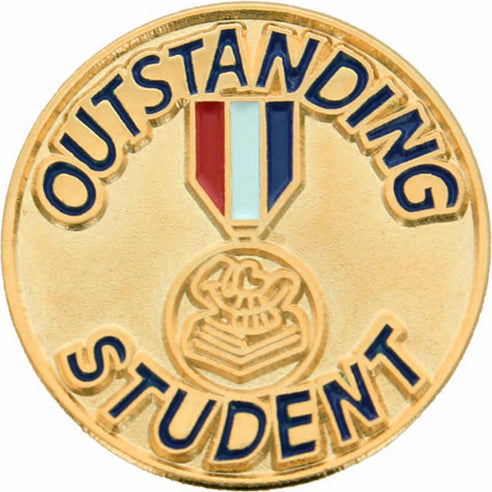 Outstanding Student Enameled Pin [PCM-KN-314]