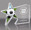 Soccer Galaxy Star Acrylic Award- 4x5.5 inch [ATDSTR-SC-4-Q]