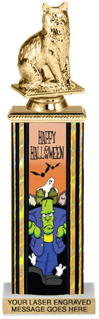Halloween Frankenstien Rectangle Column Trophy- 12 inch [TSQ12STK-FRNK]