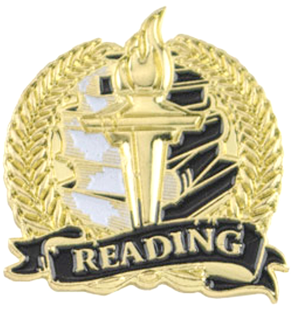 Reading Academic Lapel Torch Pin [LPST100]