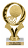 Basketball Midnight Star Theme Trophy [TJMS5-BK]