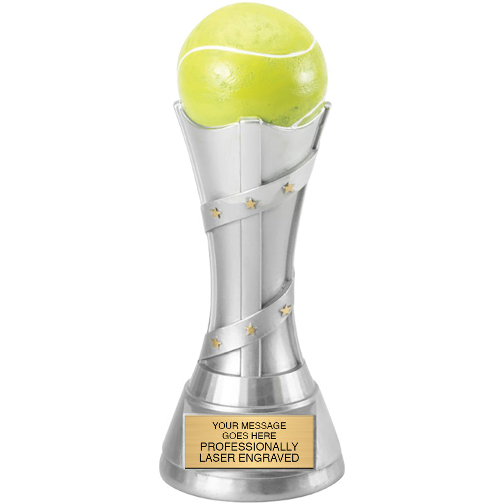 Tennis Victory Tower Resin Awards - 7.5 inch [RMVT-7-TN]