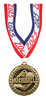 Kickball 1.75 inch Dimensional Medal [MSW1-KKBL]