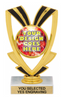 Custom Insert Victory Ribbon Trophy [TXi-J705]