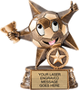 Soccer Lil Star Resin Trophy [RMSTRB-SC]
