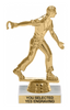 Figure on Marble Base Trophy [T206]