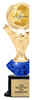 5 Star Wreath Insert Diamond Riser Trophy on Synthetic Base [TRDDRM499]