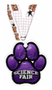 Science Fair Paw Acrylic Medal- 2.75 inch [MACR2-PAW-SEFR-Q]