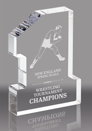 Acrylic Number One Award- 4 inch [ANUM1-4-Q]