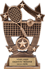 Tennis Arch Resin Trophy - 6.25