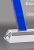 Dazzling Peak Crystal Award - 8.5 inch [CF-22-8-BLU-X]