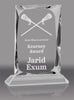 Crystal Beveled Rectangle Award - 7.25 inch [CPRM-7-X]