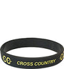 Cross Country Silicone Wrist Band [BJTB-CC]