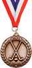Field Hockey Dimensional Medal- Bronze [MSW2-FLDHK-B]