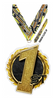 1st Colorix-M Acrylic Medal [MACR375-1ST-Q]