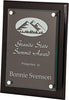 Piano Finish Floating Acrylic Plaques- Black Finish 9x12 [PAJF2912]