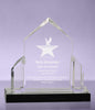 Jewel Post Impress Acrylic Awards - Silver - 7x7 [AJIMP-SLV-7]