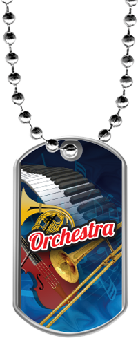 Music Dog Tags [DTLAM2-MC]
