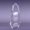 10 inch Multi Bevel Brilliance Peak Acrylic Award [ATMBPK-10-C]