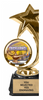 Shooting Star Spinning Insert Trophy on Synthetic Regal Base [TRGi-P61]