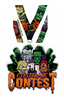 Halloween Costume Contest Colorix-M Acrylic Medal- 3.75 inch [MACR375-HLWN-COCO-Q]