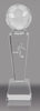 Soccer Male 3D Laser Crystal Trophy [CRL3D-SCM]