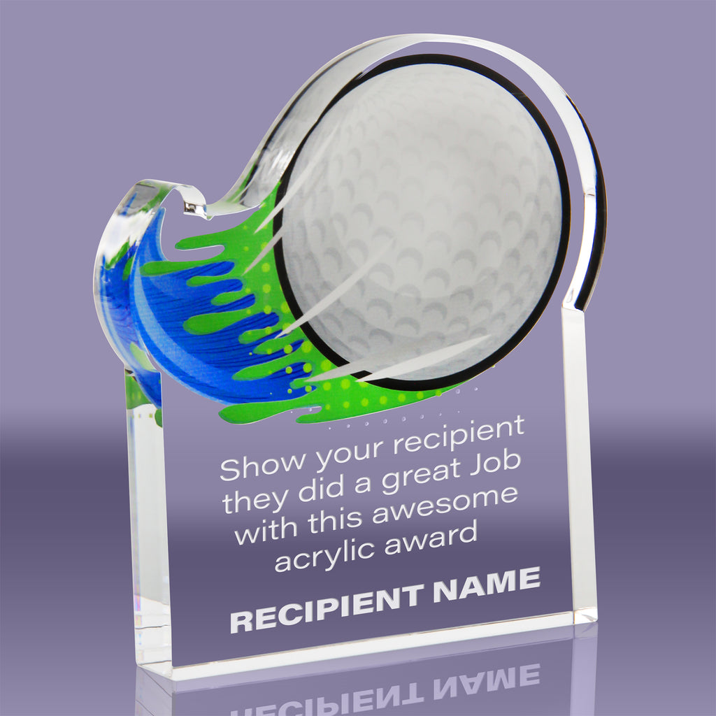 Sport Splatters Acrylic Awards