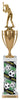 Rectangle/ Oval Column Trophy w/ Cup [TCQ19]