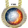 Volleyball 6 inch Presidential Metal Champ Chain [CCSPR-VB]