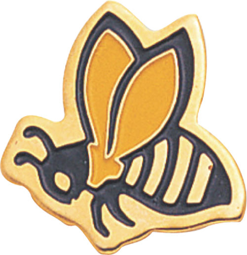 Bee Enameled Mascot Pin [PCM-MSCT-CLR-17]