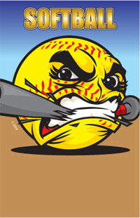 Softball- Krunch Plaque Insert [BBP-1322]