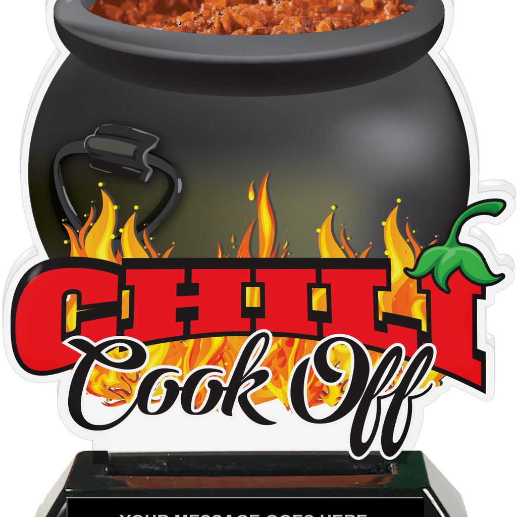 Chili Cook Off Colorix-T Acrylic Trophies