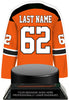 Hockey Jersey Colorix-T Acrylic Trophy- Orange [TACR7-JSY-HK-ORG-Q]