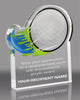 Golf Splatters Acrylic Award- 5x6 inch [ASLM-56-GL-Q]