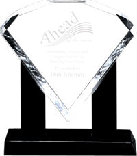 Acrylic Diamond Award- CLEAR [ADC33S-CLEAR]