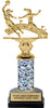 Soccer Stadium Sport Double Action Trophy -Female [TSSDA10-SCF]