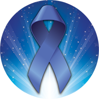 Awareness Ribbon - Blue Insert [TD-4017]